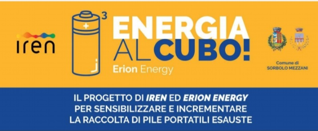 Recupero pile usate: il Comune aderisce al progetto "Energia al cubo"